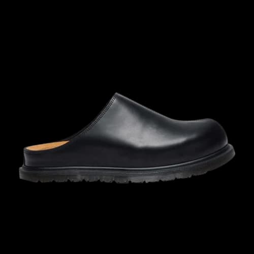 Dr. Martens San Leather Mules Black Orleans