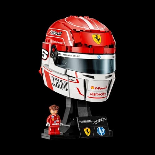 LEGO Scuderia Ferrari HP Charles Leclerc Helmet
