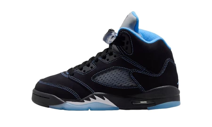 Jordan 5 Retro Black University Blue (2026) (GS)