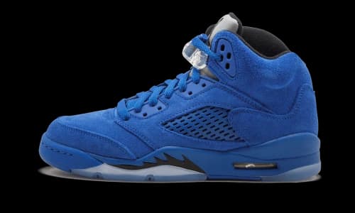 Jordan 5 Retro Blue Suede (GS)