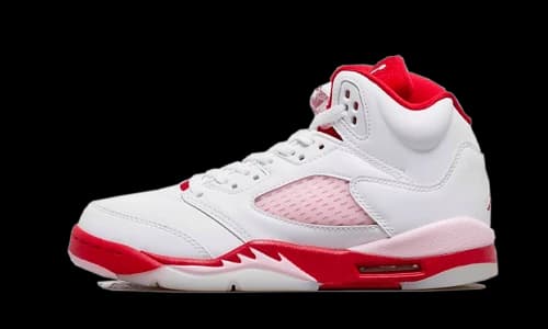 Jordan 5 Retro White Pink Red (GS)