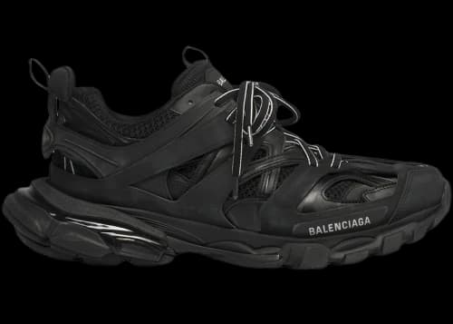 Balenciaga Track Mesh Nylon Black