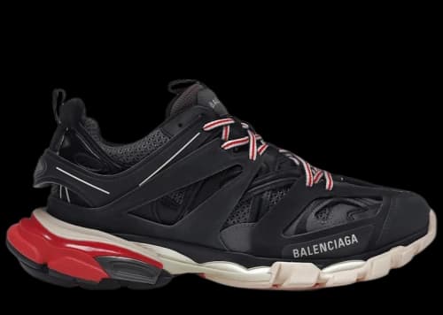 Balenciaga Track Black Grey Red