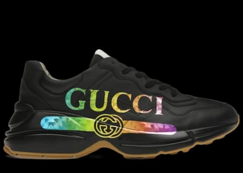 Gucci Rhyton Iridescent Logo