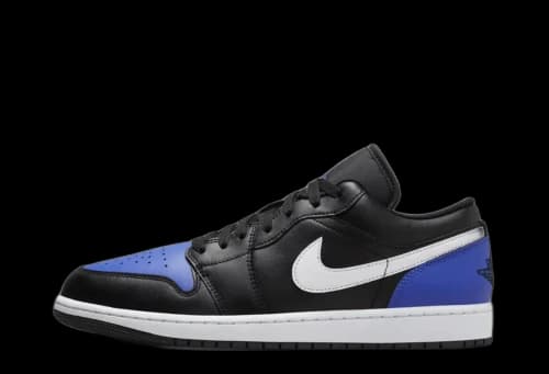 Jordan 1 Low Black Royal Toe