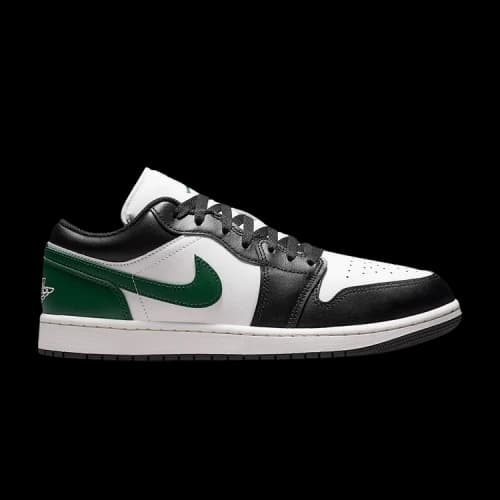 Air Jordan 1 Low 'Black Gorge Green Summit White'