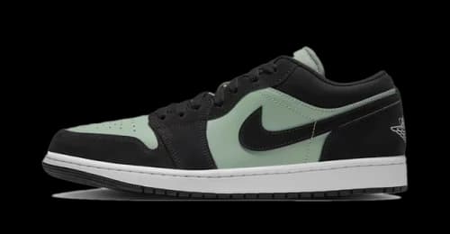 Air Jordan 1 Low 'Black & Pistachio Frost'