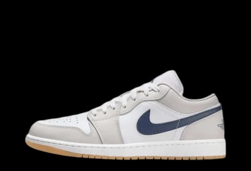Jordan 1 Low Midnight Navy Neutral Grey