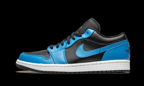 Jordan 1 Low Laser Blue Black