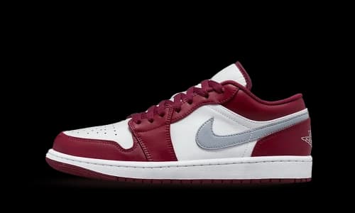 Jordan 1 Low White Bordeaux