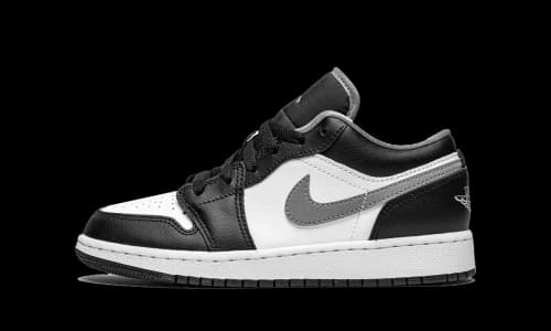Jordan 1 Low Black White Grey (GS)