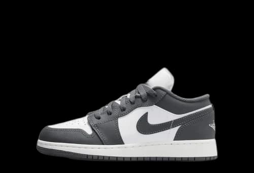 Jordan 1 Low Grey White (GS)