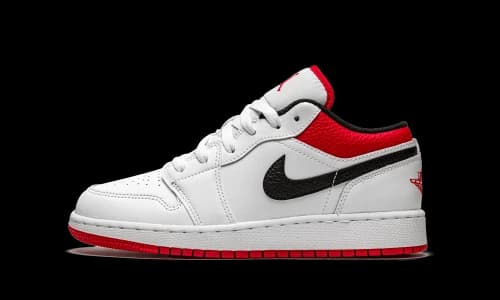 Jordan 1 Low White Gym Red (GS)