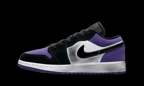 Jordan 1 Low Court Purple (GS)