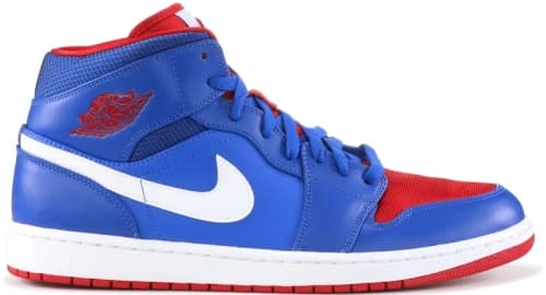 Jordan 1 Mid Detroit Pistons