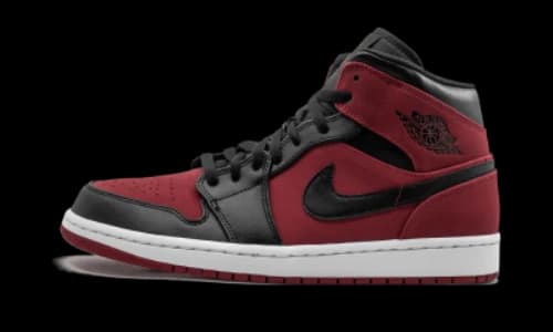 Jordan 1 Mid Gym Red Black