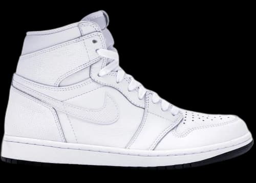 Jordan 1 Retro White Perforated