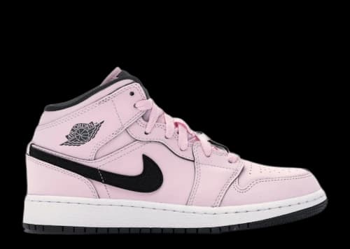 Jordan 1 Mid Pink Foam (GS)