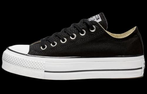 Converse Chuck Taylor All Star Lift Ox Black White (Women's)