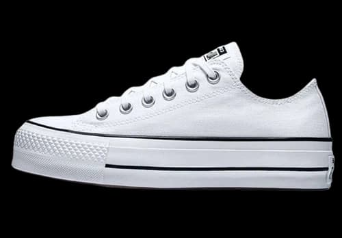 Converse Chuck Taylor All Star Lift Ox White Black (Women's)