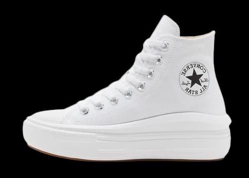 Converse Chuck Taylor All Star Move Hi White (Women's)