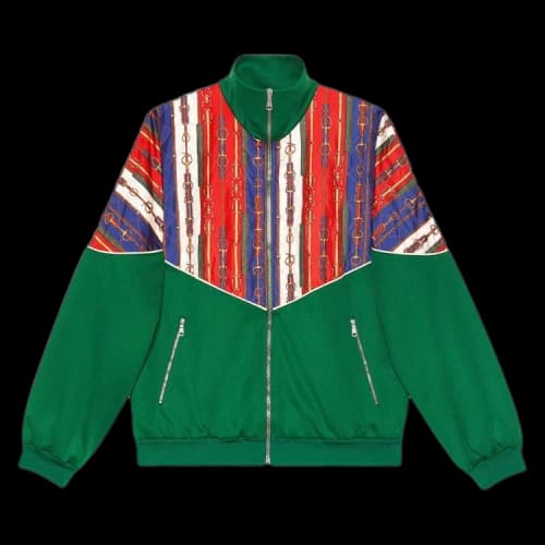 Gucci Chain Print Jacket Yard