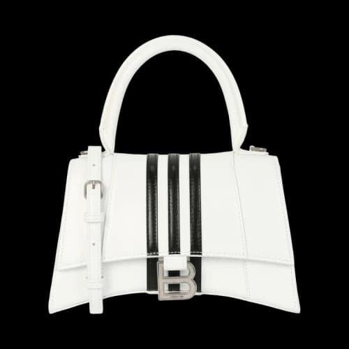 Balenciaga adidas x Limited Edition Hourglass Shoulder Bag Optic White Black