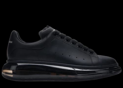 Alexander McQueen Oversized Black Shiny Sole