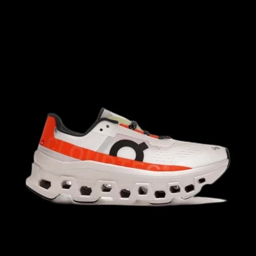 On Running Cloudmonster Undyed-White Flame (Women's)