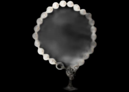 Vivienne Westwood Women's Aleksa Bracelet Platinum/Creamrose Pearl/Crystal Cry