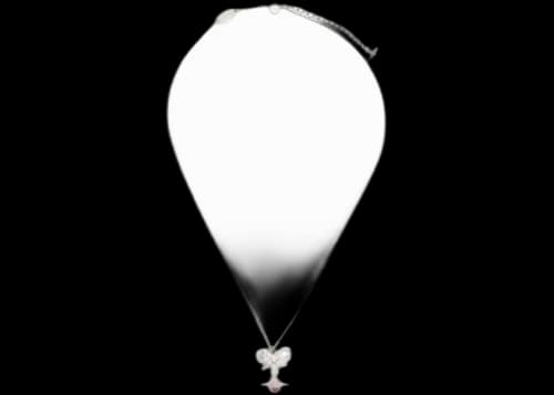 Vivienne Westwood Women's Octavie Pendant Platinum/Pink/Pink CZ