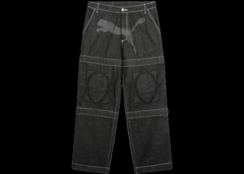 Puma x A$AP ROCKY Knee Pad Pants Black-Denim