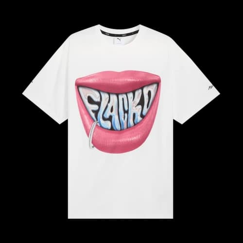 Puma x A$AP ROCKY Flacko Smile Tee White