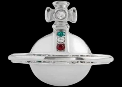 Vivienne Westwood Women's Solid Orb Ring Platinum