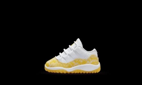 Jordan 11 Retro Low Yellow Snakeskin (TD)