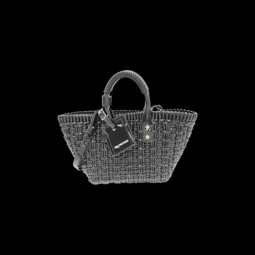 Balenciaga Bistro XS Basket Top Handle Bag Black