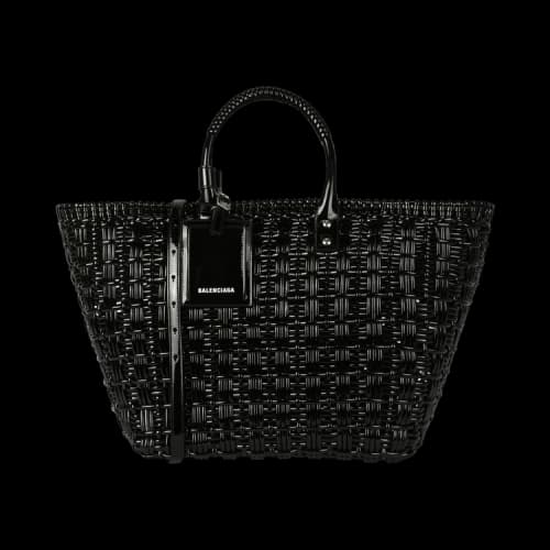 Balenciaga Bistro S Basket Top Handle Bag Black