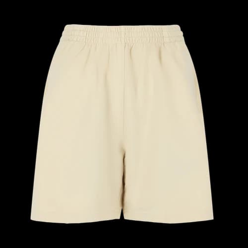 Balenciaga BB Paris Icon Sweatshorts Cream Black