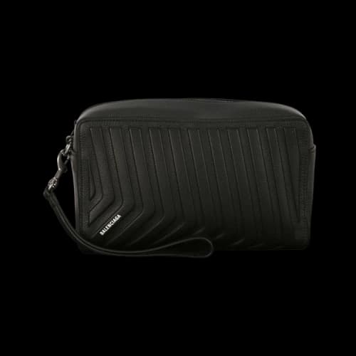 Balenciaga Car Toiletry Pouch Black