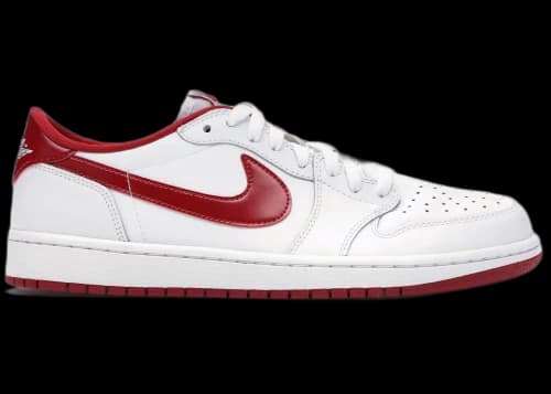 Jordan 1 Retro Low White Varsity Red