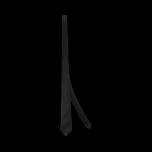 Gucci Adeline Interlocking G Silk Jacquard Tie Black