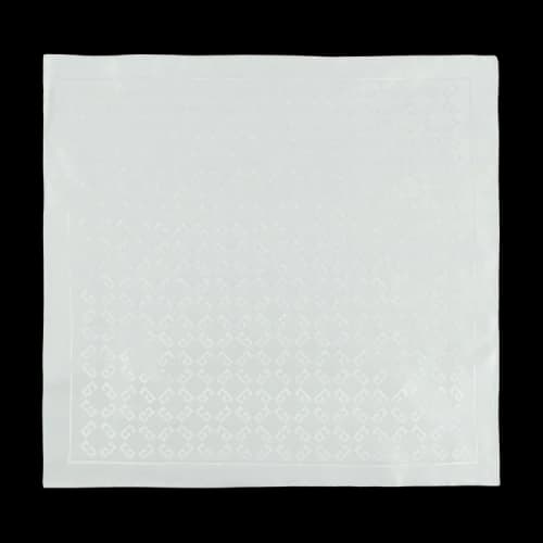 Givenchy 4G Monogram Pocket Square White