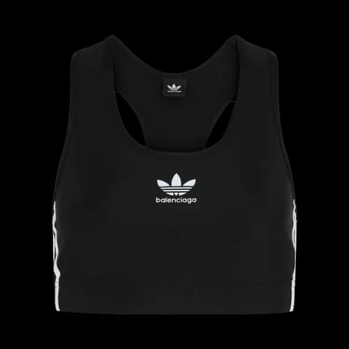 Balenciaga x adidas Women's Athletic Sports Bra Black/White