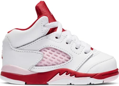 Jordan 5 Retro White Pink Red (TD)