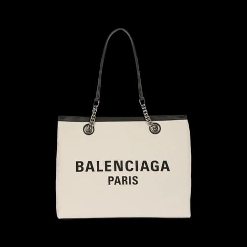 Balenciaga Medium Duty Free Tote Bag Natural