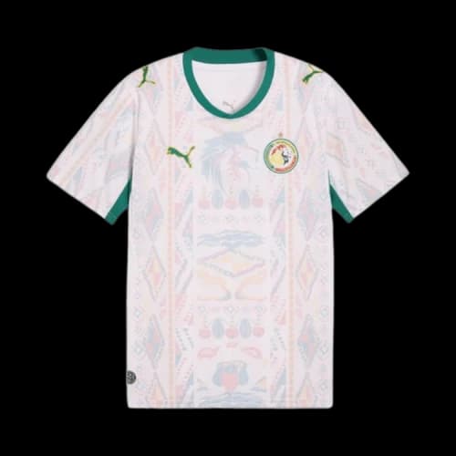 PUMA Senegal Home Jersey 'PUMA White Wild Green'