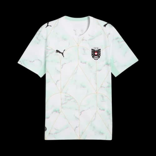 PUMA Austria Away Jersey 'PUMA White Mint Melt'