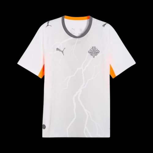 PUMA Iceland Away Jersey 'PUMA White Cool Dark Gray'