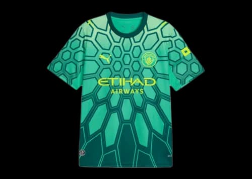 Puma Manchester City 26/27 Home Goalkeeper Jersey Vibrant Green/Varsity Green