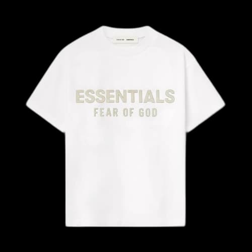 Fear of God Essentials Kids Classic Tee Cloud White